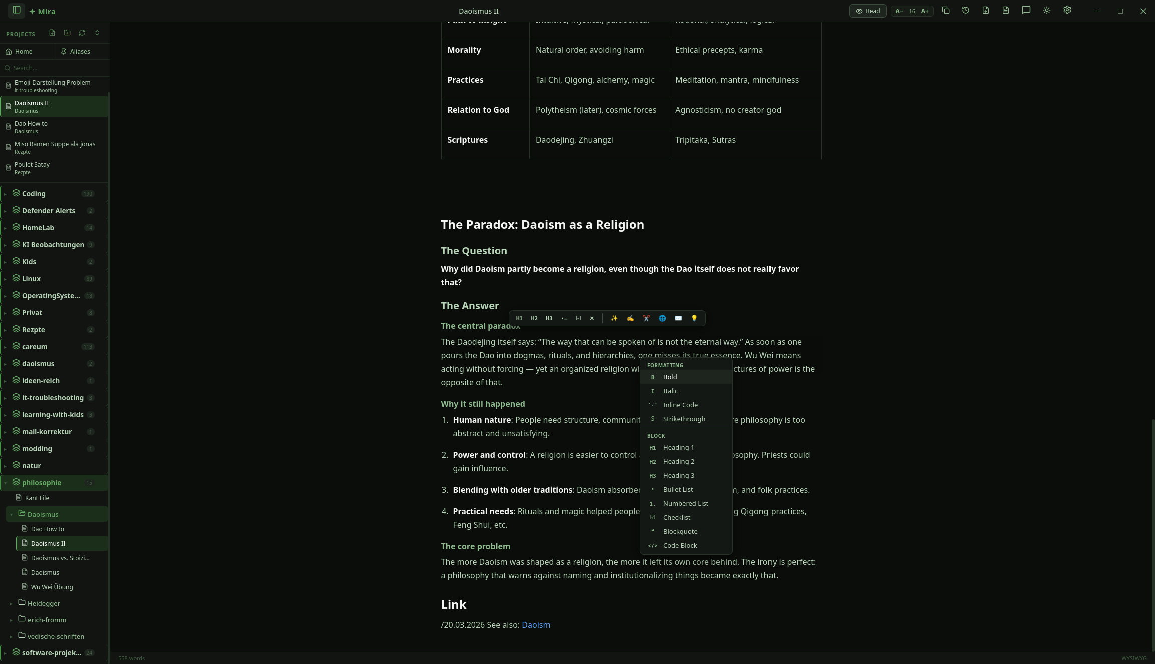 Mioru Markdown Editor with syntax highlighting